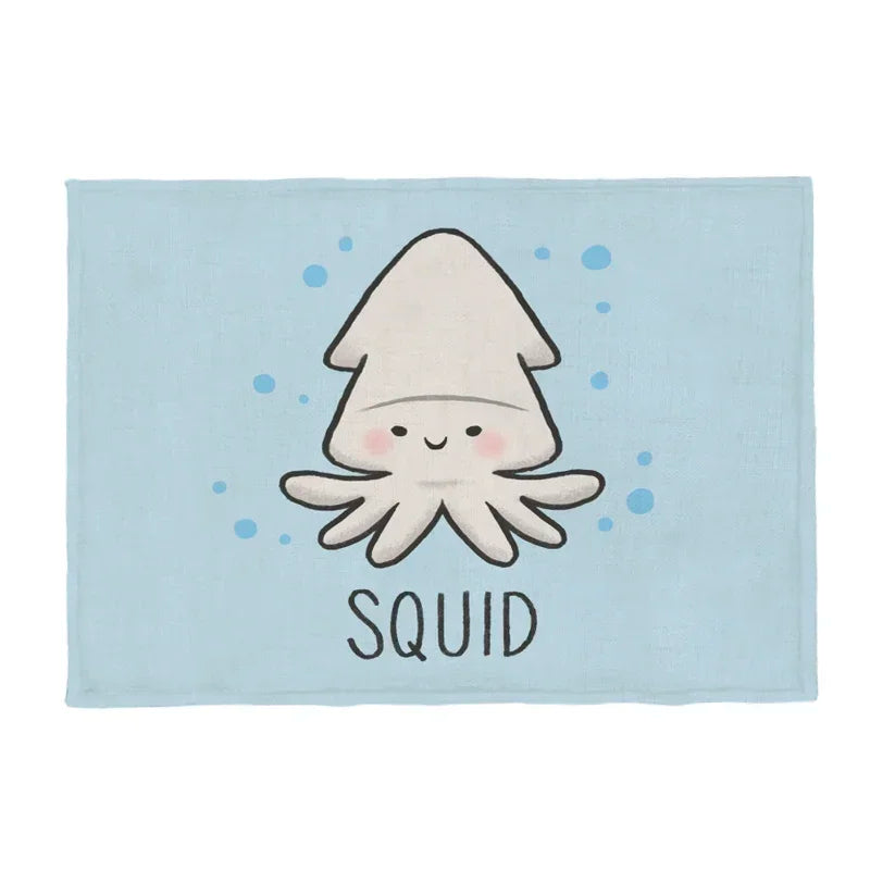 serviette table rectangulaire tissu motif animaux mignons dessin animé décoration salle manger