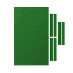 tapis billard uni vert rouge bleu clips réutilisable classique maison fête