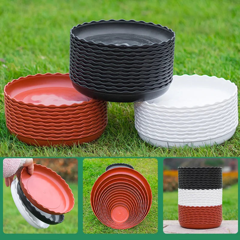 lot assiettes pliantes plates modernes rayures horizontales rouge blanc vert cuisine maison