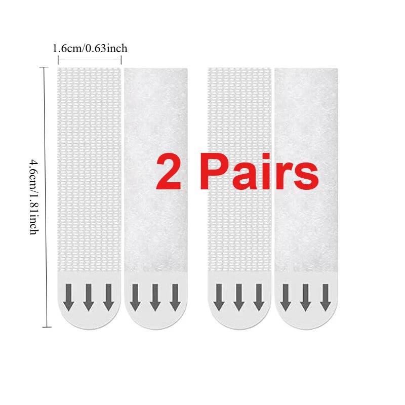 rubans suspendre adhésifs blancs cadres sans perçage utilisation multiple surface lisse modernes doubles faces