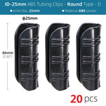 clips membrane mince plastique noir texturé moderne clips cadre serre film voile fixe