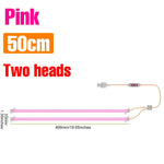 lampe led plante 30 50cm blanc rose bleu moderne clips adaptable usb