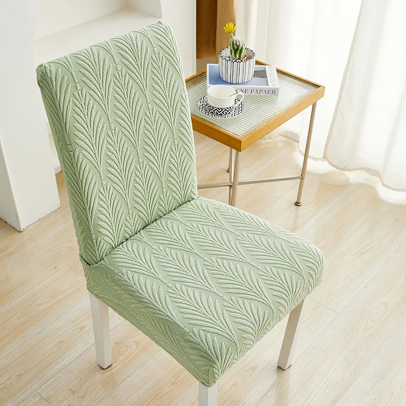 housse chaise moderne tissu extensible protecteur siège salle manger banquet