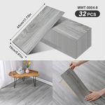 revêtement auto adhésif sol imitation bois grain bois 32 pièces résistant l'eau moderne
