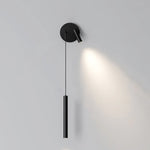 lampes murales led modernes orientables noir minimaliste chambre coucher étude entrée