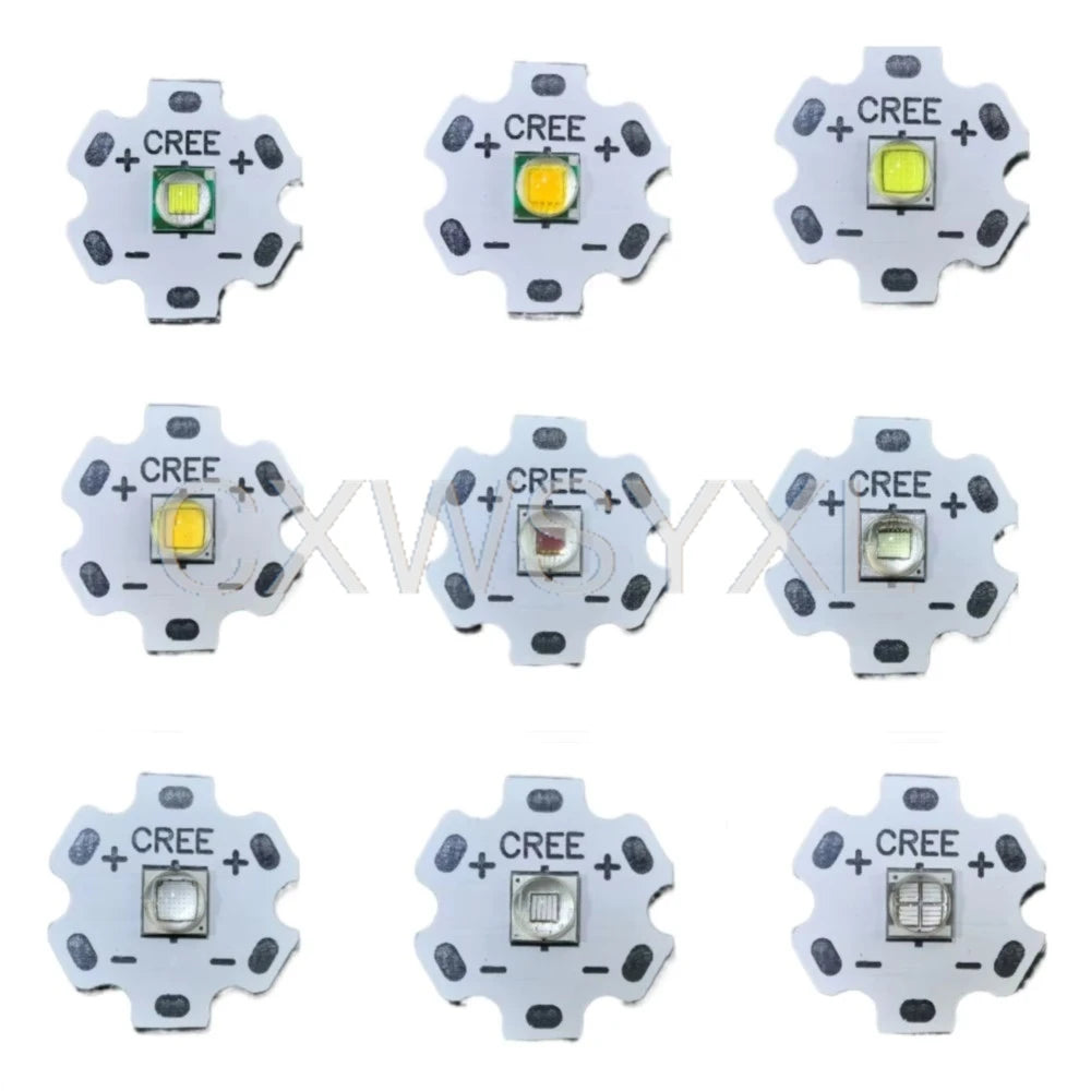 diodes led 10w blanc modernes cree xml t6 haute puissance aluminiumpcb