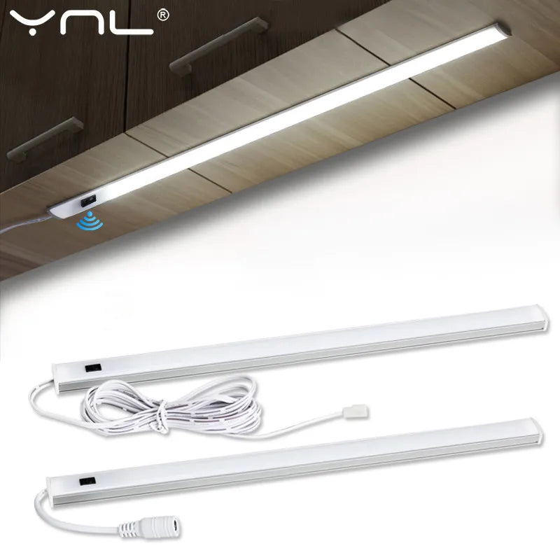 lampe led sous meuble capteur mouvement éclairage cuisine armoire chambre blanc moderne autocollante