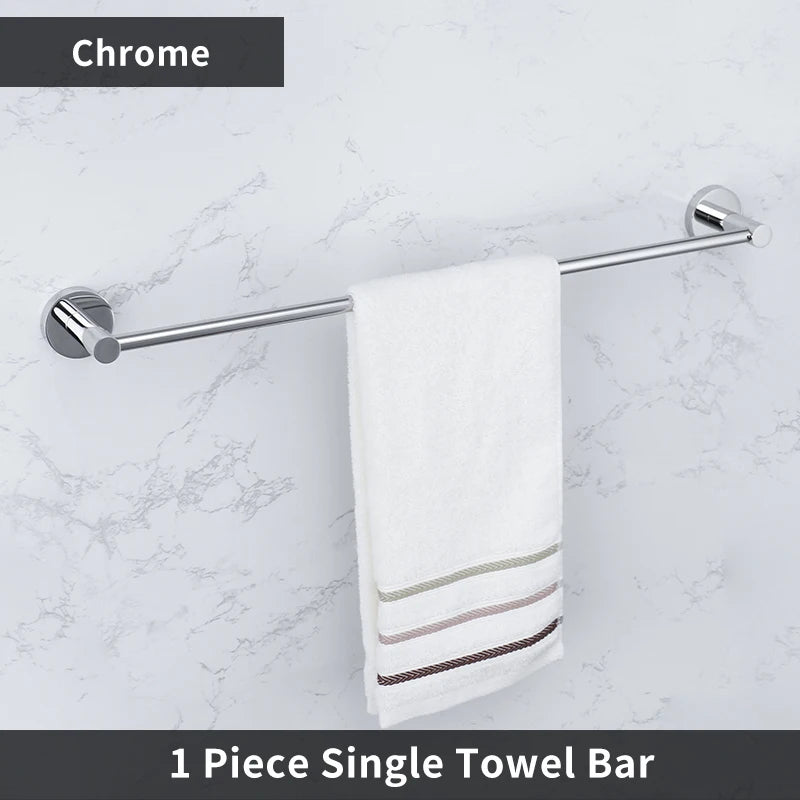 Accessoires salle bain chrome porte serviettes mural porte savon brosse wc porte serviette toilette