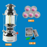 lampe essence portable camping extérieur pêche incandescente verre transparent classique argenté outils plein air