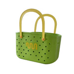 panier rangement multicolore imperméable perforations vague ludique enfants porte objet