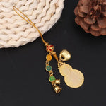 décoration ornement suspendu bijoux sac traditionnel motifs géométriques texte chinois ornement porte bonheur festive
