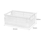 caisse pliable rangement jaune gris rose grille ventilation moderne respectueux environnement