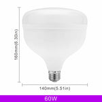 ampoule led 20w 30w 40w 50w 60w cold white e27 moderne opacité