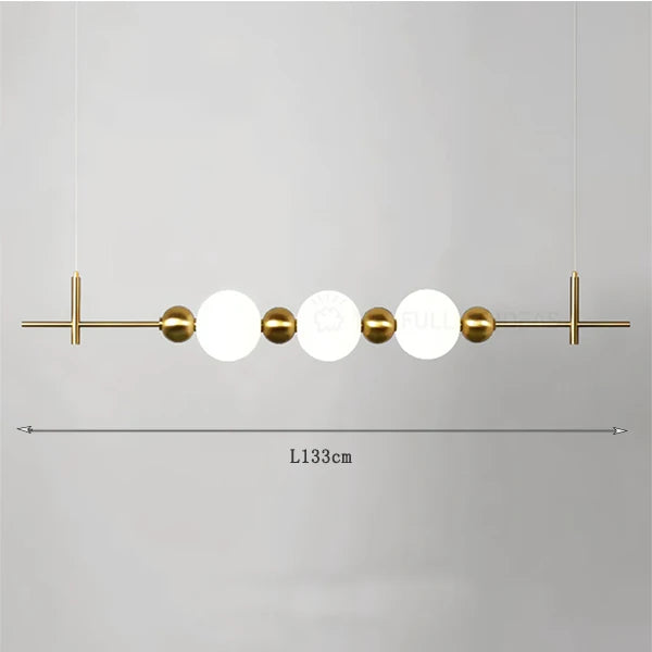 lampe murale or blanc sphères translucides moderne minimaliste led cuisine chambre coucher étude entrée