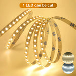 ruban led flexible 120 leds 12v 24v blanc jaune gris adhésif moderne