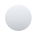 grille cuisson perforée moderne blanc réutilisable haute température 25cm 38cm