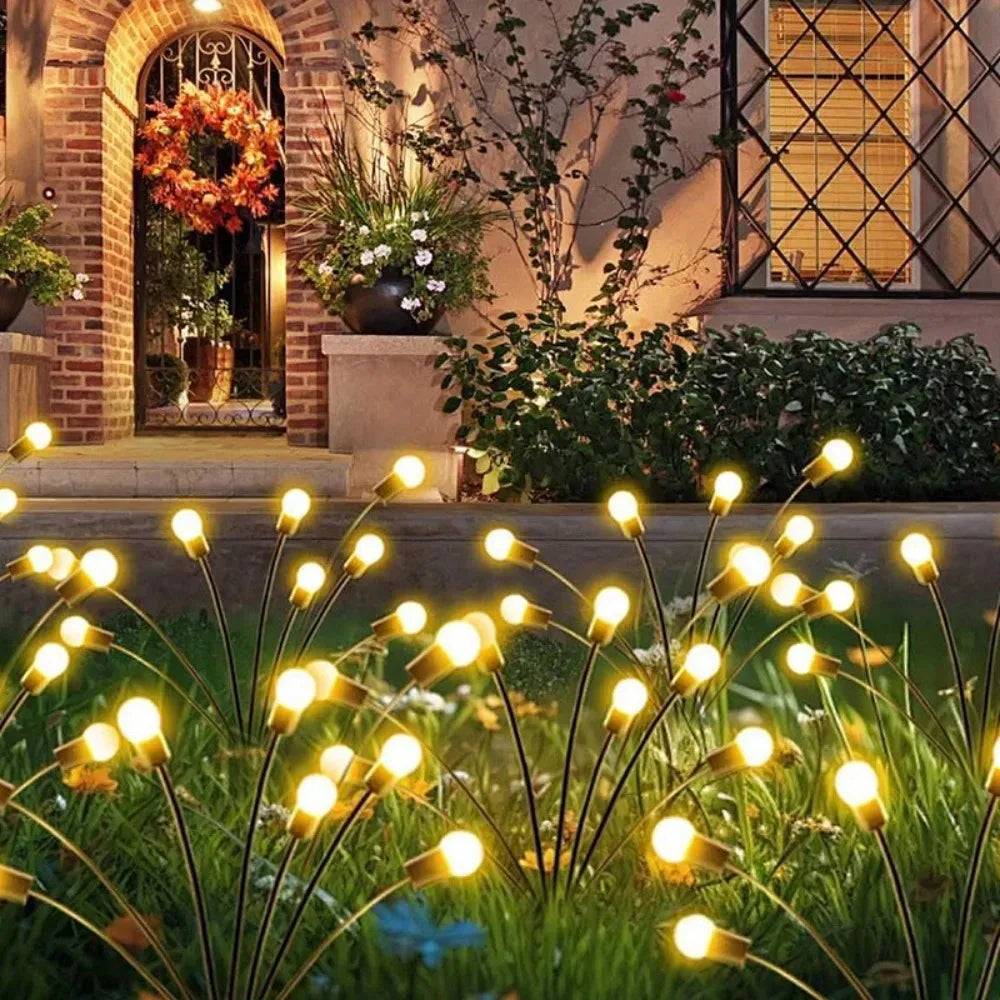 guirlande lumineuse solaire 10 led multicolore blanc moderne décoration extérieure jardin fête mariage