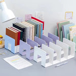 support rangement transparent moderne adhésif porte sacs porte livres cahiers notes armoire respectueux environnement