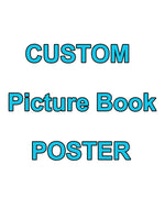 affiche personnalisée minimaliste texte noir opacité papier imprimé blanc portrait livre cadeau famille amis