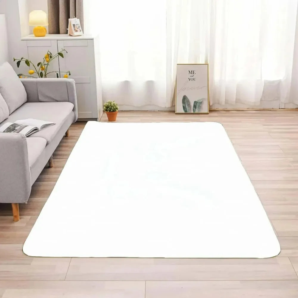 tapis moderne noir blanc motif floral adhésif salon chambre prière commercialisation 40x60cm 50x80cm 80x120cm