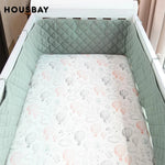drap lit bébé imprimé montgolfières nuages rose clair moderne doux opacité 190cm 360cm