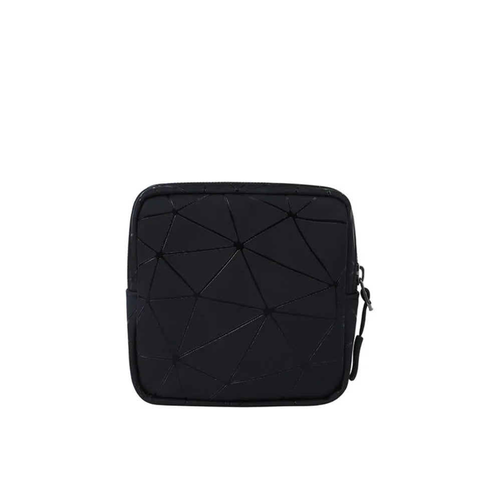 sac rangement réutilisable polyester rose noir blanc moderne mignon dessins animaux crèmes pinceau boîte