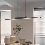 lampe suspendue moderne minimaliste noir câbles blanc salon chambre étude hall