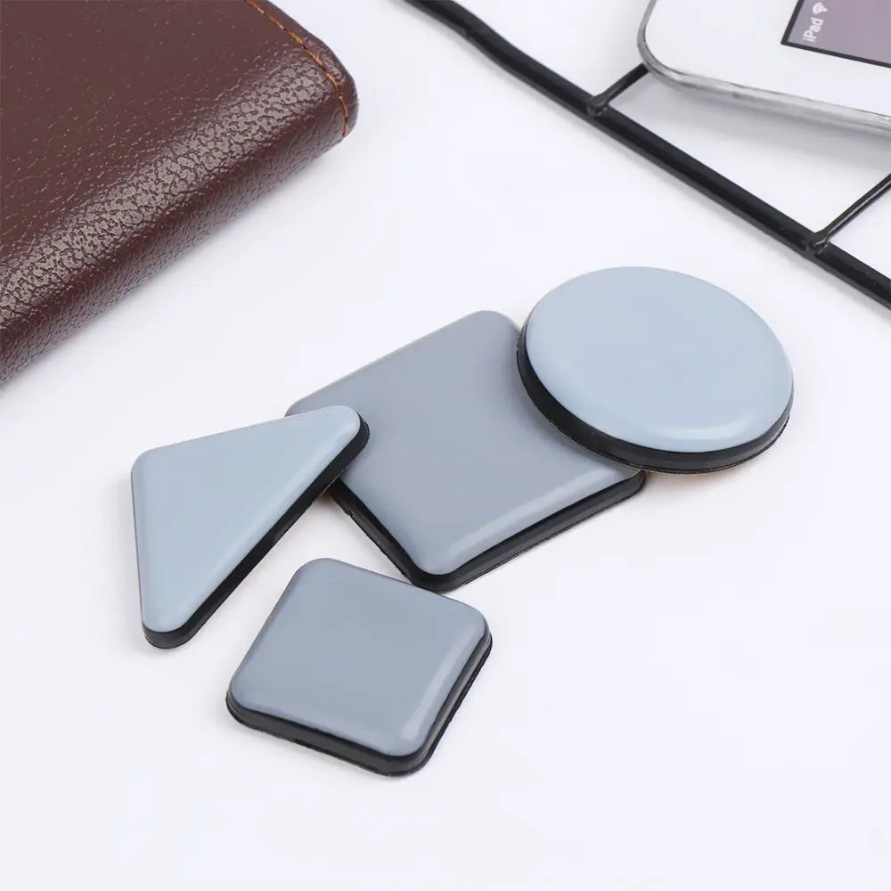 protecteurs meubles adhésifs gris clair modernes rond carré triangle 20mm 25mm 30mm 40mm 50mm