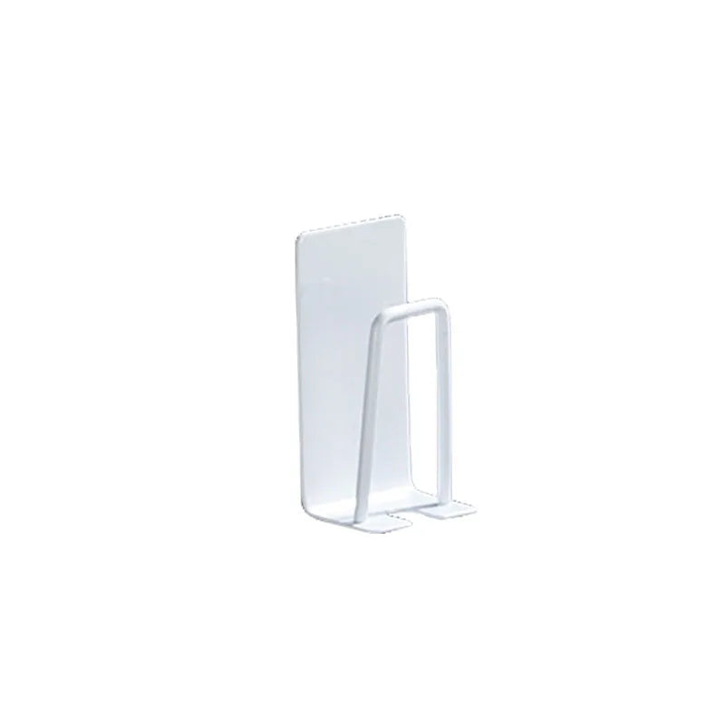 porte brosses dents acier inoxydable noir blanc argenté moderne adhésif salle bain
