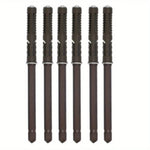 supports murals modernes anti dérapants vis marron foncé 100mm 12mm 7mm 10mm 6pcs