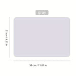 tapis souris moderne noir gris bleu vert opaques 21cm 30cm