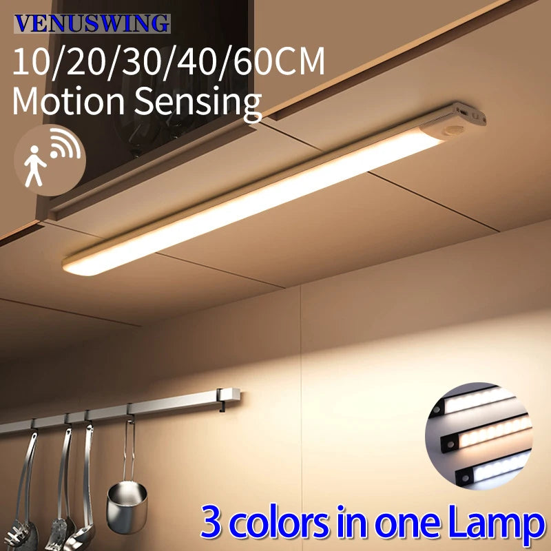 lampe led rechargeable usb mouvement trois couleurs blanc naturel chaud moderne