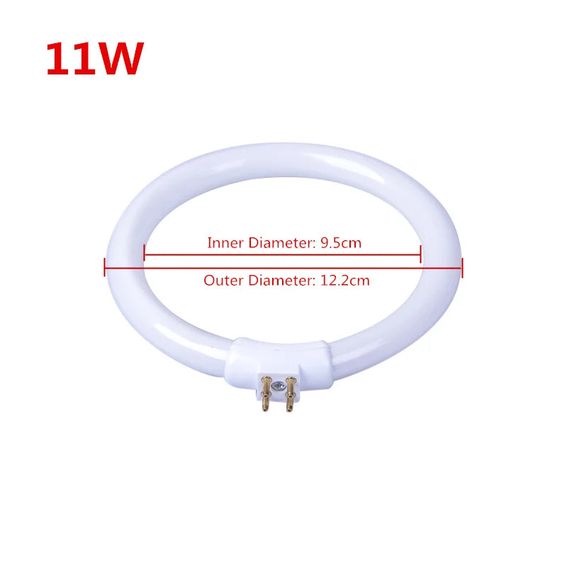 ampoule fluorescente circulaire blanc moderne 11w 12w 95cm 112cm 12w 136cm