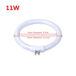 ampoule fluorescente circulaire blanc moderne 11w 12w 95cm 112cm 12w 136cm