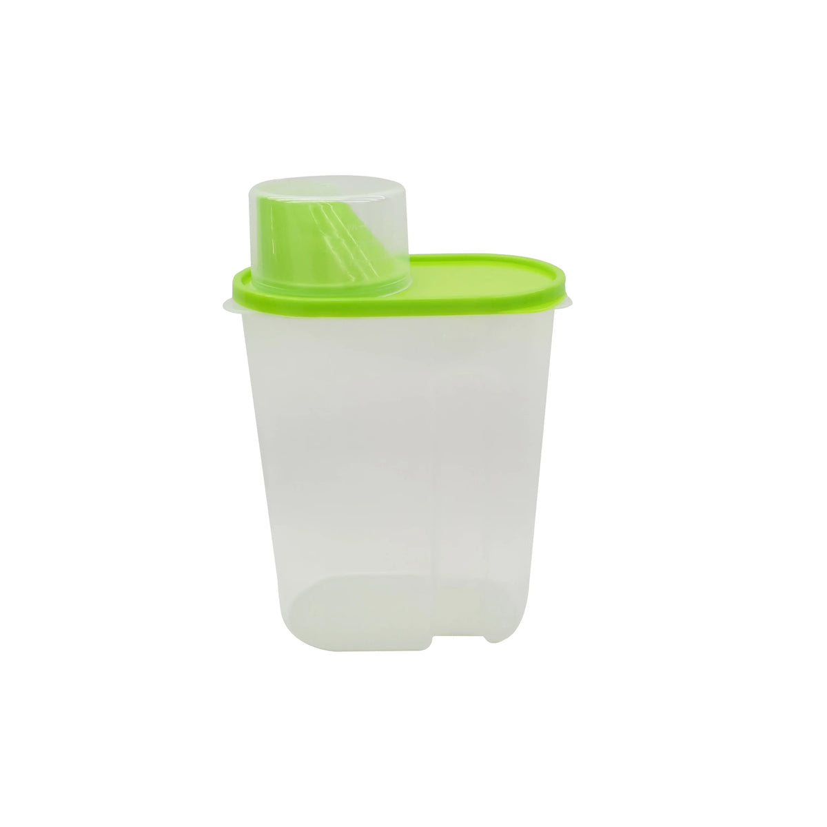 boîtes rangement alimentaire réutilisables 1.9l 2.5l transparentes couvercle coloré moderne ecofriendly