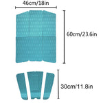 tapis antidérapant autoadhésif découpable surf paddleboard motifs abstraits diamantés blanc noir bleu