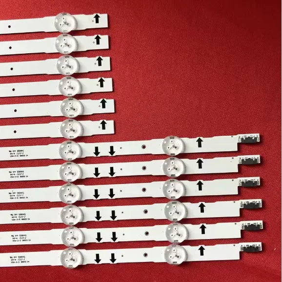 bande led rétro éclairage blanc moderne 1158mm 3v 5leds 7leds