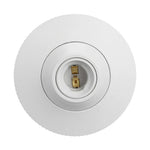 ampoule led blanc support moderne tringle fixe base ronde plastique opaque 1pc 2pcs 4pcs