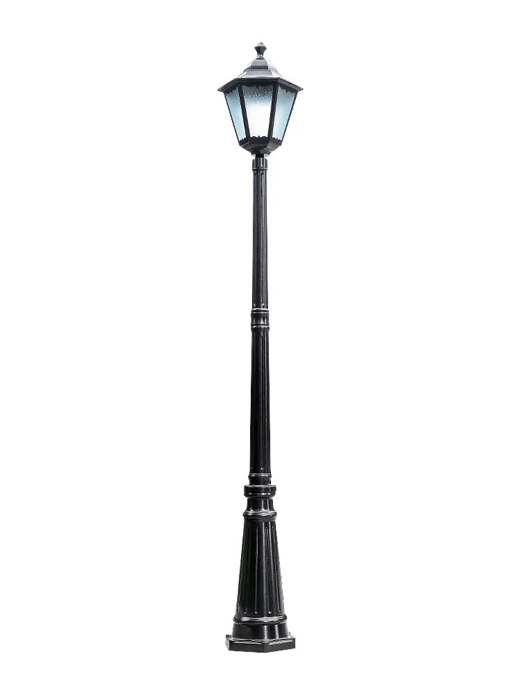 lumière rue extérieure or noir ip65 led moderne classique éclairage public ac 110v 240v