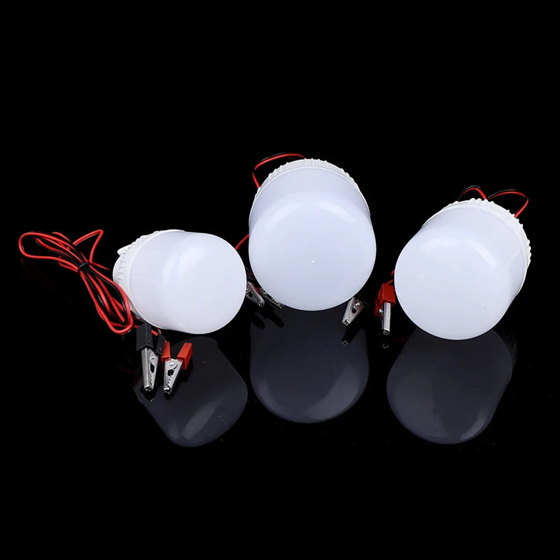 ampoule led portable 12v 15w 9w 5w spot lumineux blanc moderne clips câbles