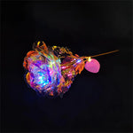 roses artificielles lumineuses bleu rose blanche modernes adhésives halloween anniversaire noël