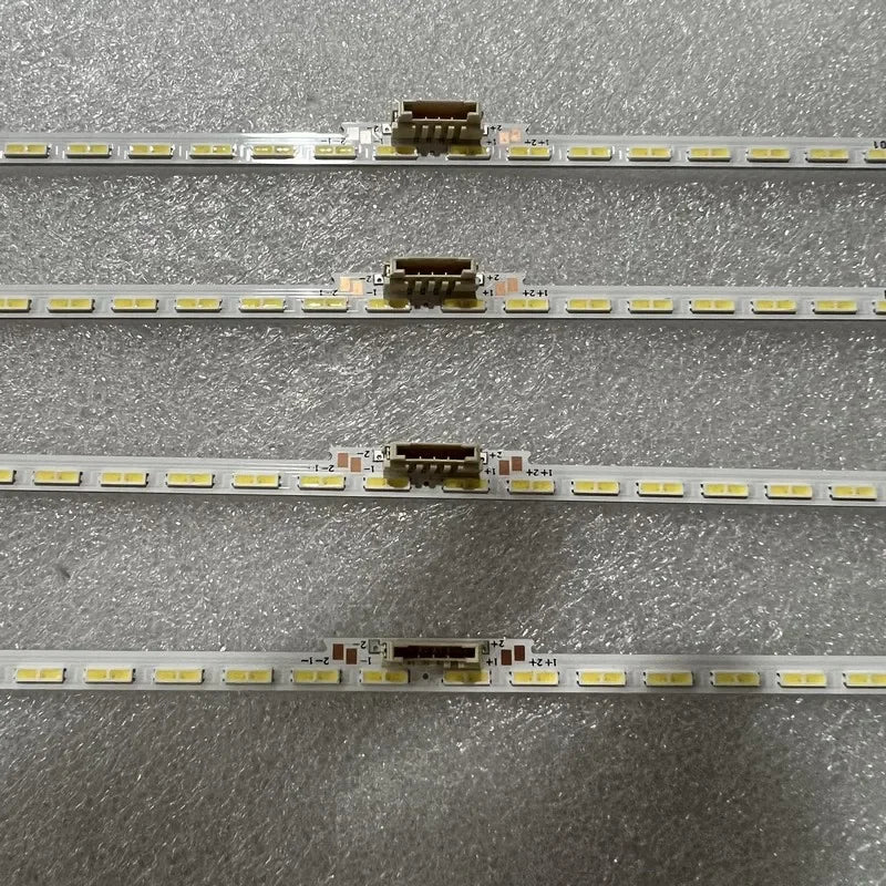 ruban led blanc moderne ampoules led alignées kit téléviseur fixations électriques