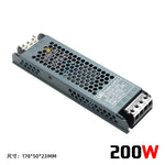 alimentation led 12v 24v transformateur 60w 100w 150w 200w 300w 400w connecteurs gris moderne