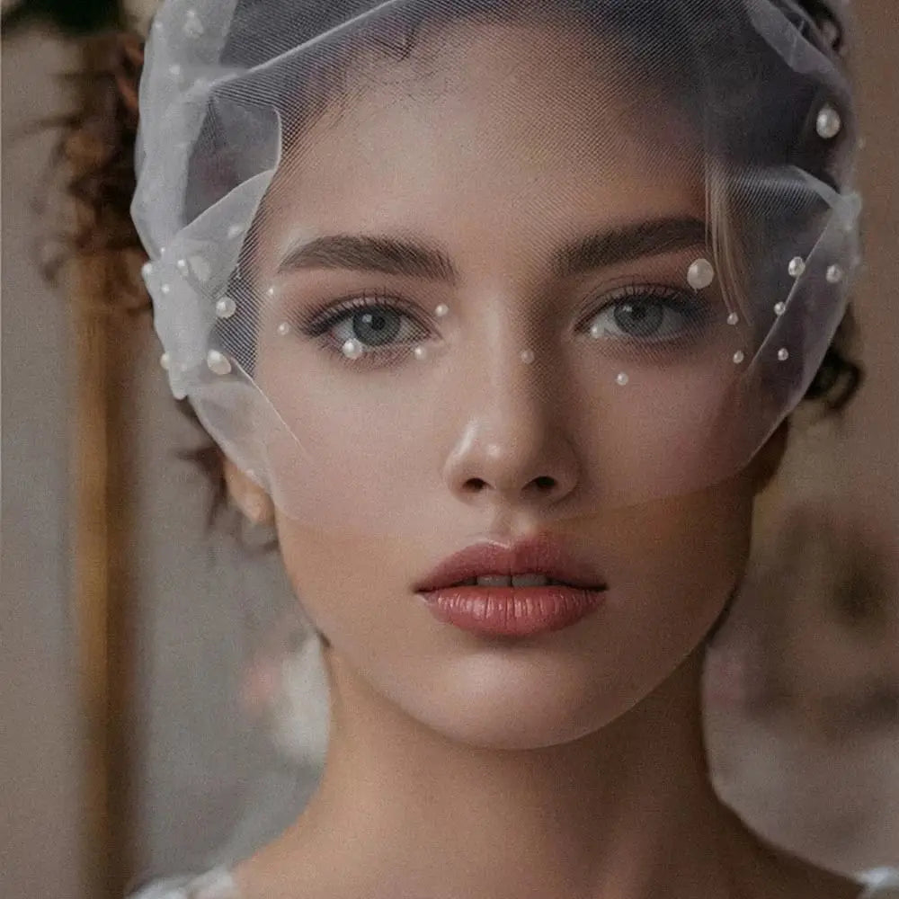 voile mariage femme blanc élégant clip transparent nylon multicouche dentelle