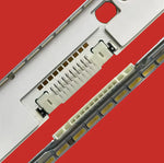 bande led blanc jaune 68 leds 533 mm moderne connecteurs boutons
