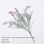 Bouquet artificiel violet fleurs lavande decoration mariage anniversaire intérieurextérieur