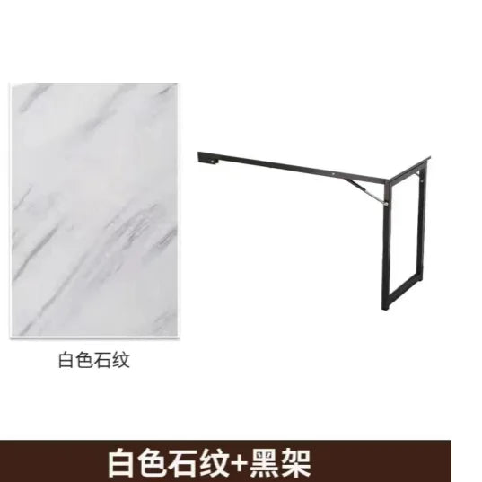 table pliable industrielle bois foncé métal noir texture bois naturelle vis fixations moderneextérieurcarrépliantemurale