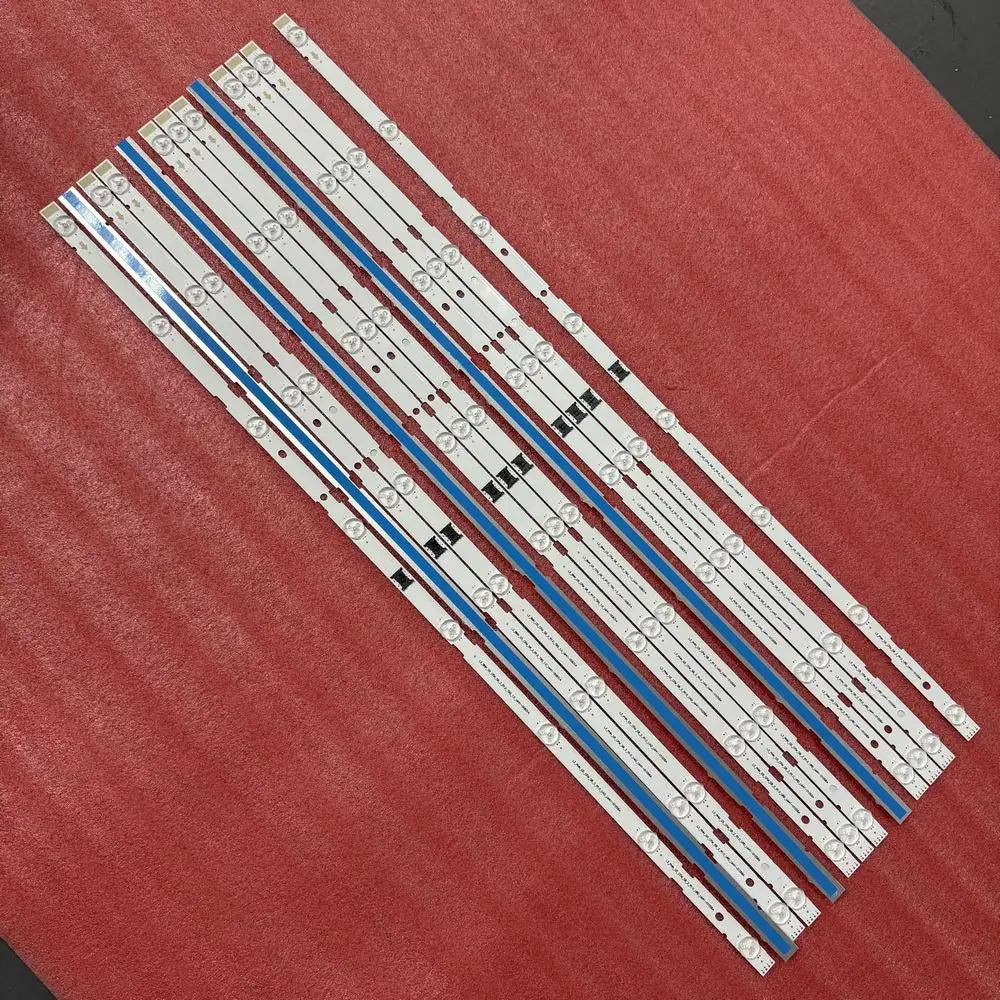 bandes led blanc points noirs bleus motifs modernes adhésifs connecteurs électriques