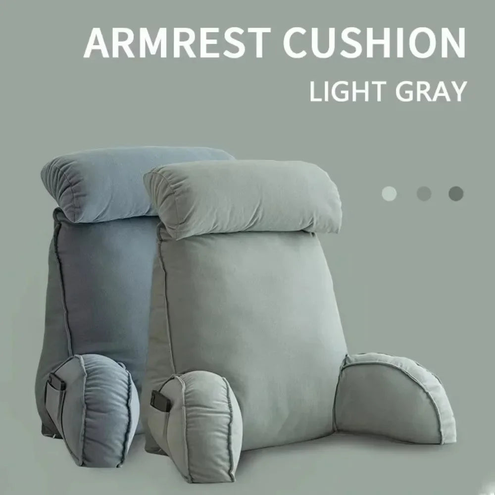 coussins d'appui dos bras lavables modernes beige gris rose