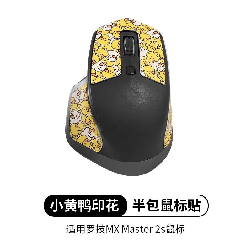 autocollants antidérapants absorbant transpiration souris logitech mxmaster2s noirs motifs adhésifs